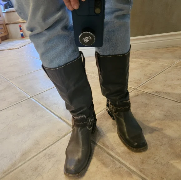 BRN Barcelona slate brown boot - Picture 6 of 15